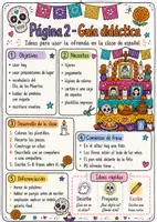 Vorschau - Arbeitsblätter - Dia de los Muertos: DIY - Ofrenda Spanisch - Seite 1