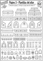Vorschau - Arbeitsblätter - Dia de los Muertos: DIY - Ofrenda Spanisch - Seite 2