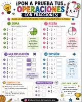Vista previa - Hojas de trabajo - Fracciones (2) - página 2