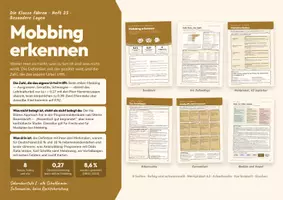 Vorschau - Stundenentwürfe - Mobbing erkennen – Classroom Management, Heft 25 - Deckblatt