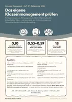 Vorschau - Stundenentwürfe - Klassenmanagement prüfen – Classroom Management, Heft 30 - Seite 1