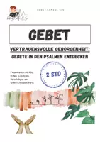 Vorschau - Arbeitsblätter - Psalmen | Gott Erfahrungen entdecken | Gebet & Beten - Deckblatt