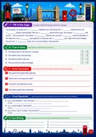 Vista previa - Hojas de trabajo - PAST SIMPLE verb tenses worksheets - página 2