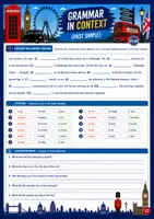 Vista previa - Hojas de trabajo - PAST SIMPLE verb tenses worksheets - página 3