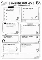 Vorschau - Arbeitsblätter - Startklar Sek I – Kennenlern-Steckbrief & positive Affirmationen | Freebie - Seite 2