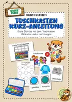 Vorschau - Arbeitsblätter - Tuschkasten Klasse 1 Schnell- Einführung Anleitung⎪Quick Start Guide - Deckblatt
