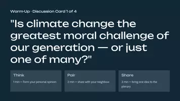 Vorschau - Präsentationen/Tafelbilder - Global Chances and Challenges-Unterrichtseinheiten - Seite 1
