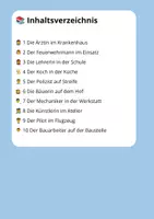 Vorschau - Stundenentwürfe - Lesetraining Berufe Klasse 4 – Leseverständnis mit Lösungen - Seite 1