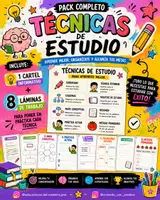 Vista previa - Hojas de trabajo - Técnicas de estudio - Portada