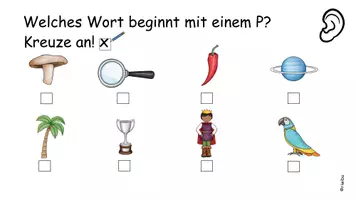 Vorschau - Arbeitsblätter - Buchstaben Übungsheft P und p Anfangsunterricht - Seite 2
