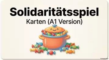 Vorschau - Spiele - Solidaritätsspiel - DaZ DaF - A1 Schweiz - Integration - Seite 1