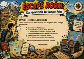 Vorschau - Arbeitsblätter - Im Meer schwimmen Krokodile | Spielpaket | Unterrichtsmaterial | Deutsch | Klasse 7-10 | mit Lösungen - Seite 3