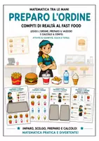 anteprima - Materiale di supporto/inclusione - MATEMATICA TRA LE MANI - PREPARO L'ORDINE - Pagina di copertina
