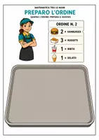 anteprima - Materiale di supporto/inclusione - MATEMATICA TRA LE MANI - PREPARO L'ORDINE - Pagina 3