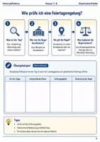 Vorschau - Arbeitsblätter - Regionale Feiertage Deutschland Bundle Klasse 7–8 - Seite 3