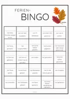 Vorschau - Spiele - Ferienbingo Herbst Edition - Seite 1