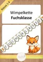 Vorschau - Poster - Materialpaket Klassentier Fuchs/ Fuchsklasse - Seite 1