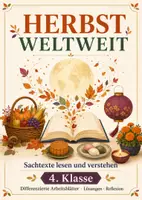 Vorschau - Arbeitsblätter - Herbstliches Lesepaket für die Grundschule - Seite 1