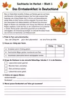 Vorschau - Arbeitsblätter - Herbstliches Lesepaket für die Grundschule - Seite 3