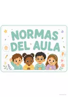 Vista previa - Decoración del aula - Pack decoración de aula | Normas, horario, cumpleaños y abecedario - página 3
