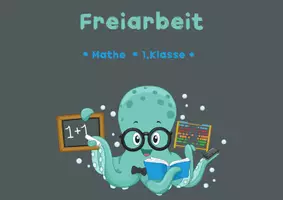 Vorschau - Fördermaterial/Inklusion - Freiarbeitsmaterial Mathe Klasse 1 – über 40 Mathekarten - Seite 1