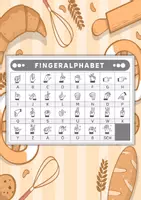 Vorschau - Arbeitsblätter - Arbeitsblätter zum Fingeralphabet der Gebärdensprache – Thema (In der Bäckerei) - Seite 2