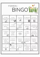 Vorschau - Spiele - Ferienbingo Frühlings Edition - Deckblatt