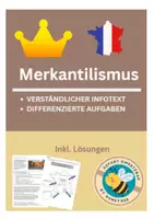 Vorschau - Arbeitsblätter - Merkantilismus im Absolutismus einfach erklärt - Deckblatt