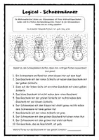 Vorschau - Arbeitsblätter - Logicals Weihnachten - Leserätsel - Logikrätsel - DAZ - Seite 3