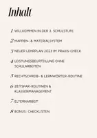 Vorschau - Lehrpläne/Lehrermaterial - Startklar für die 3. Klasse! | Leitfaden für Lehrkräfte (Österreich) - Seite 1