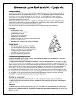 Vorschau - Arbeitsblätter - Logicals Weihnachten - Leserätsel - Logikrätsel - DAZ - Seite 1