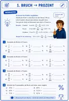 Vorschau - Arbeitsblätter - Mathematik - Fit mit Prozenten & Zinsen - Arbeitsblätter und Hefteinträge - Seite 2