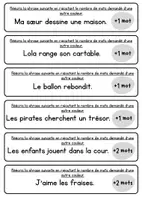Aperçu - Feuilles d'exercices - Agrandir des phrases - Page de couverture