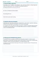 Vorschau - Arbeitsblätter - Arbeitsblatt Deutsch Klasse 8 – Sprachliche Bilder und Stilmittel - Seite 2