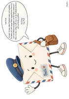 Vorschau - Unterrichtsreihen - Postkarte schreiben | Arbeitsblätter & Tafelmaterial | Klasse 2-3 - Seite 3