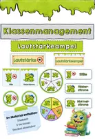 Vorschau - Präsentationen/Tafelbilder - Klassenmanagement Lautstärkeampel Lautstärkeregler - Deckblatt