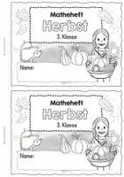 Vorschau - Arbeitsblätter - Herbst Mathe Klasse 3 | Miniheft Herbst | Übungsheft Wiederholung ZR 100 | Mathe 3. Klasse | Einführung ZR 1000 | Wiederholung Klasse 2 - Seite 2