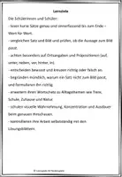 Vorschau - Arbeitsblätter - Fehlersätze auf Satzebene - genaues Lesen üben - Seite 1