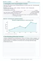 Vorschau - Arbeitsblätter - Arbeitsblatt Deutsch Klasse 9 – Diagramme und Statistiken auswerten - Seite 3