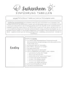 Vorschau - Arbeitsblätter - Sachaufgaben lösen | Tabellen | Einführung | Sachrechnen - Seite 2