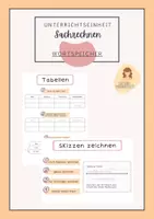 Vorschau - Poster - Sachaufgaben lösen | Sachrechnen | Wortspeicher - Deckblatt