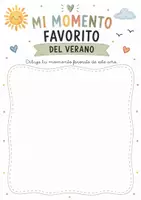 Vista previa - Unidades / Secuencias / Situaciones de Aprendizaje - MIS RECUERDOS DEL VERANO. Un recuerdo para siempre. - página 2