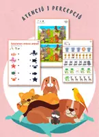 Vista previa - Refuerzo / NEE / Materiales de apoyo - DOSSIER ESTIMULACIÓ COGNITIVA ANIMALS - Portada