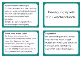 Vorschau - Spiele - Bewegungskarten für Zwischendurch - Seite 2