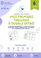 Aperçu - Feuilles d'exercices - 6 activités d’appariement visuel – Spécial TPS 2–3 ans | Je pose sur le même – Gratuit - Page de couverture