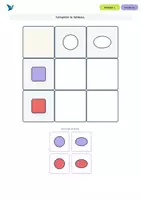 Aperçu - Feuilles d'exercices - 6 activités d’appariement visuel – Spécial TPS 2–3 ans | Je pose sur le même – Gratuit - Page 2