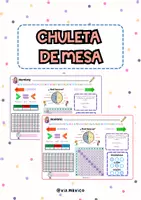 Vista previa - Hojas de trabajo - APOYO DE MESA. PRIMER CICLO EP. @xiz.maxico - Portada