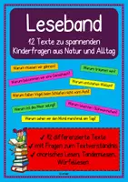 Vorschau - Poster - Leseband, Tandemlesen - Deckblatt