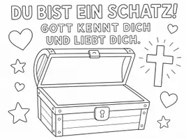 Vorschau - Stundenentwürfe - Du bist ein Schatz | Einstieg Christliche Religion Klasse 1 - Seite 2