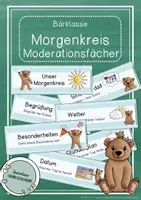 Vorschau - Poster - Ergänzendes Materialpaket für die Bärenklasse – Classroom Management & Klassenorganisation - Seite 1